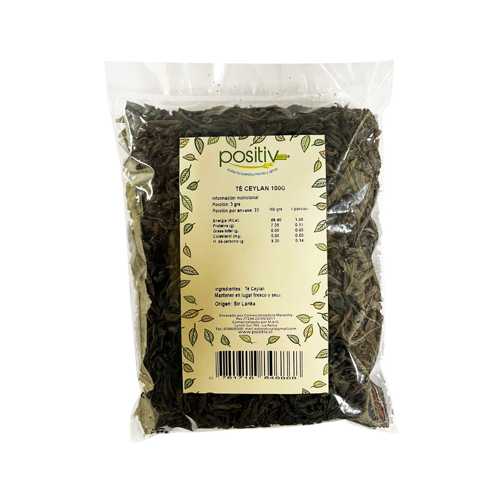 Té Ceylan Superior 100gr - Positiv-Té/Café/Infusiones-Mercado Silvestre