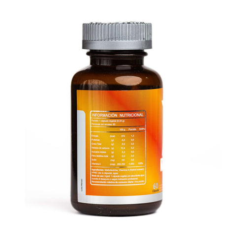 Vitamina A Retinol 3.330 UI (1.000 mcg) 60 Cápsulas (2 meses) - FNL-Vitaminas-Mercado Silvestre