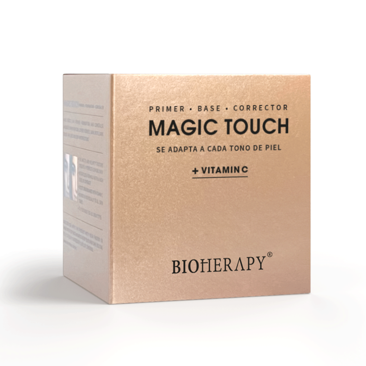 Magic Touch 3 en 1 – Primer + Base + Corrector (Cobertura Natural) - 30ml - Bioherapy