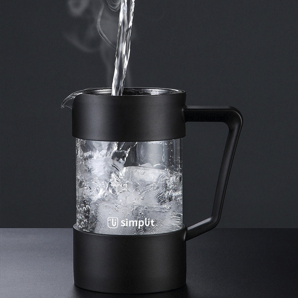 Cafetera Prensa Francesa Negra 600 ml - Simplit-Hogar-Mercado Silvestre