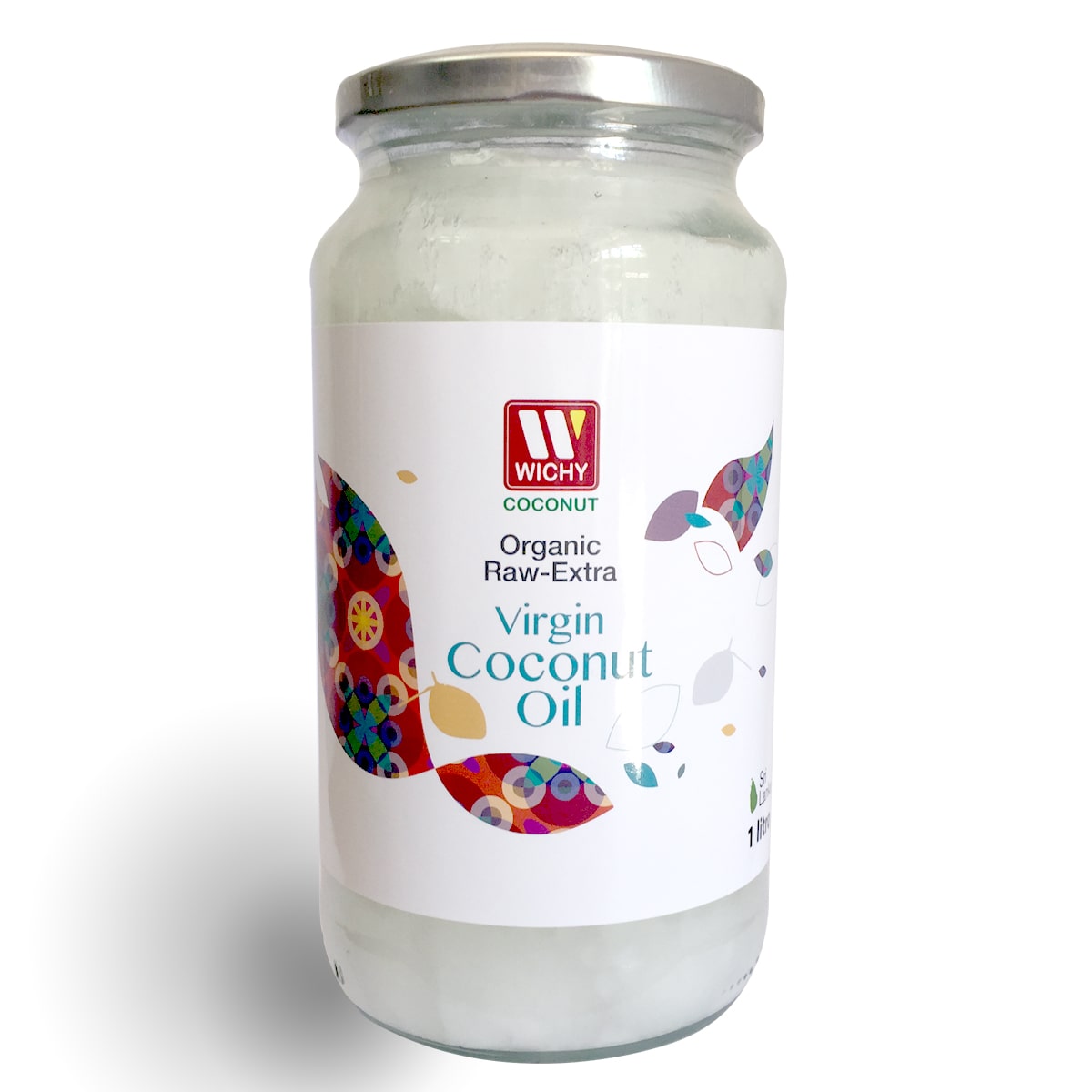Aceite de Coco Extra Virgen Orgánico 1 LT - Wichy-Aceites-Mercado Silvestre