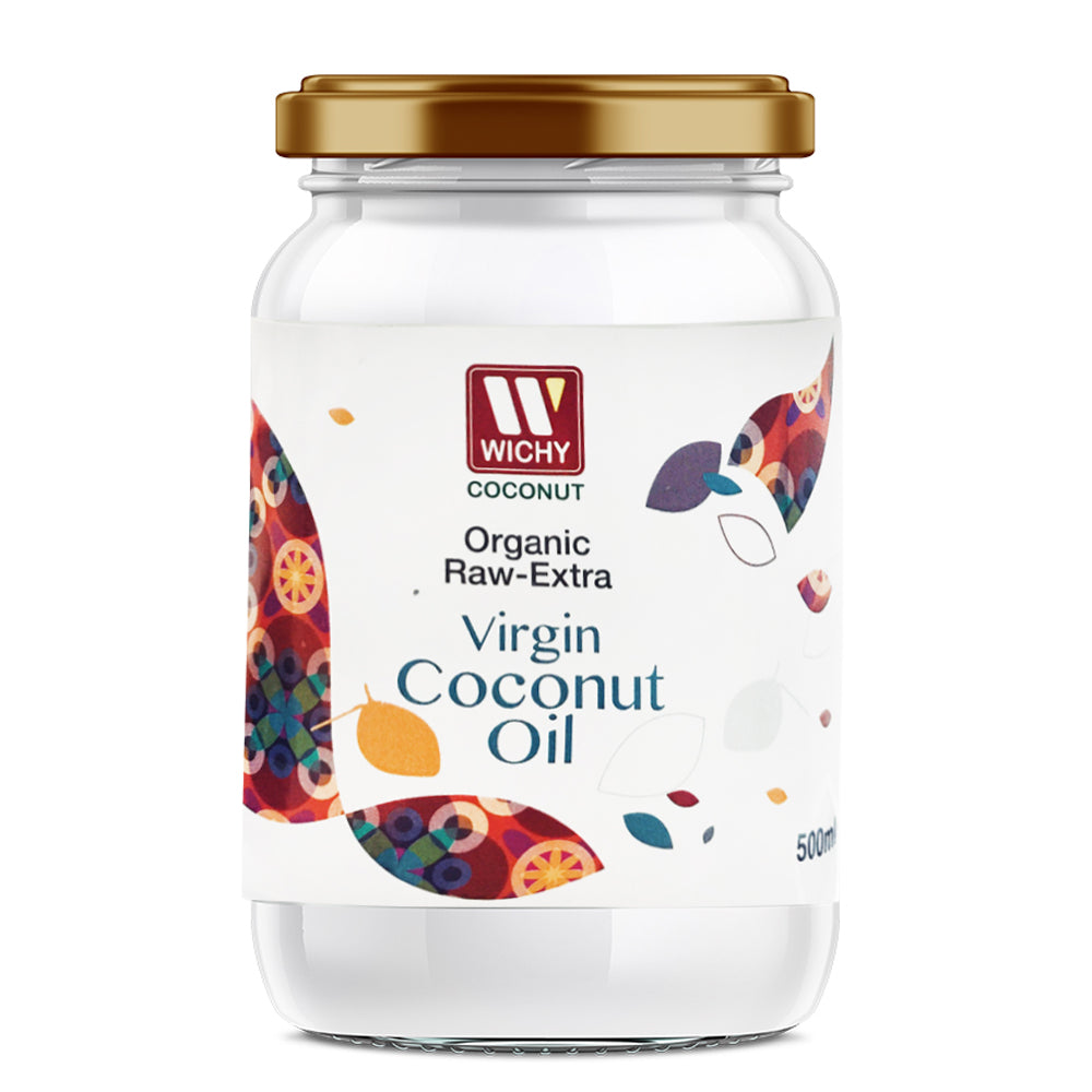 Aceite de Coco Extra Virgen Orgánico 500ml - Wichy-Aceites-Mercado Silvestre
