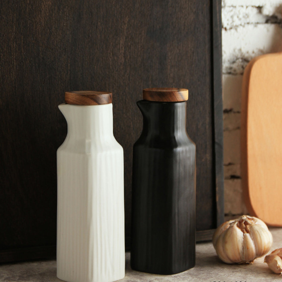 Set Alcuza Cerámica 2 Piezas Cuadrada 500 ml - Simplit-Hogar-Mercado Silvestre