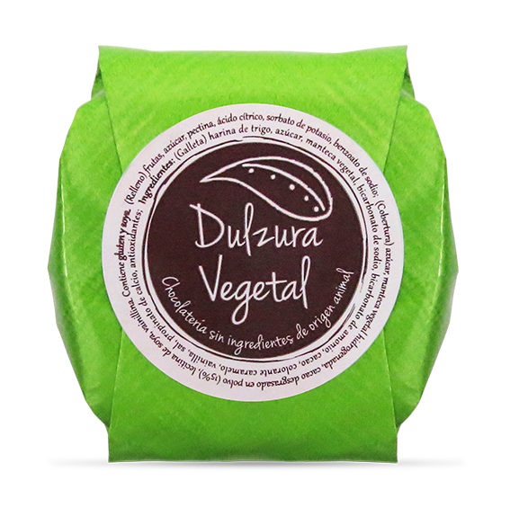 Alfajor Vegano de Ciruela 35gr - Dulzura Vegetal-Snacks-Mercado Silvestre