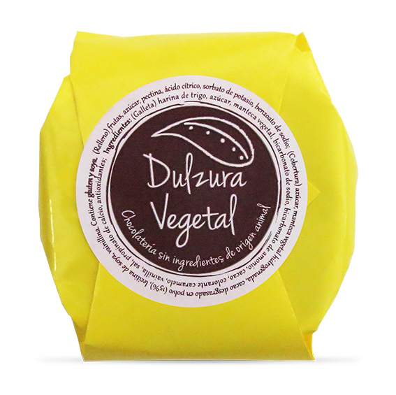 Alfajor Vegano de Damasco 35gr - Dulzura Vegetal-Snacks-Mercado Silvestre