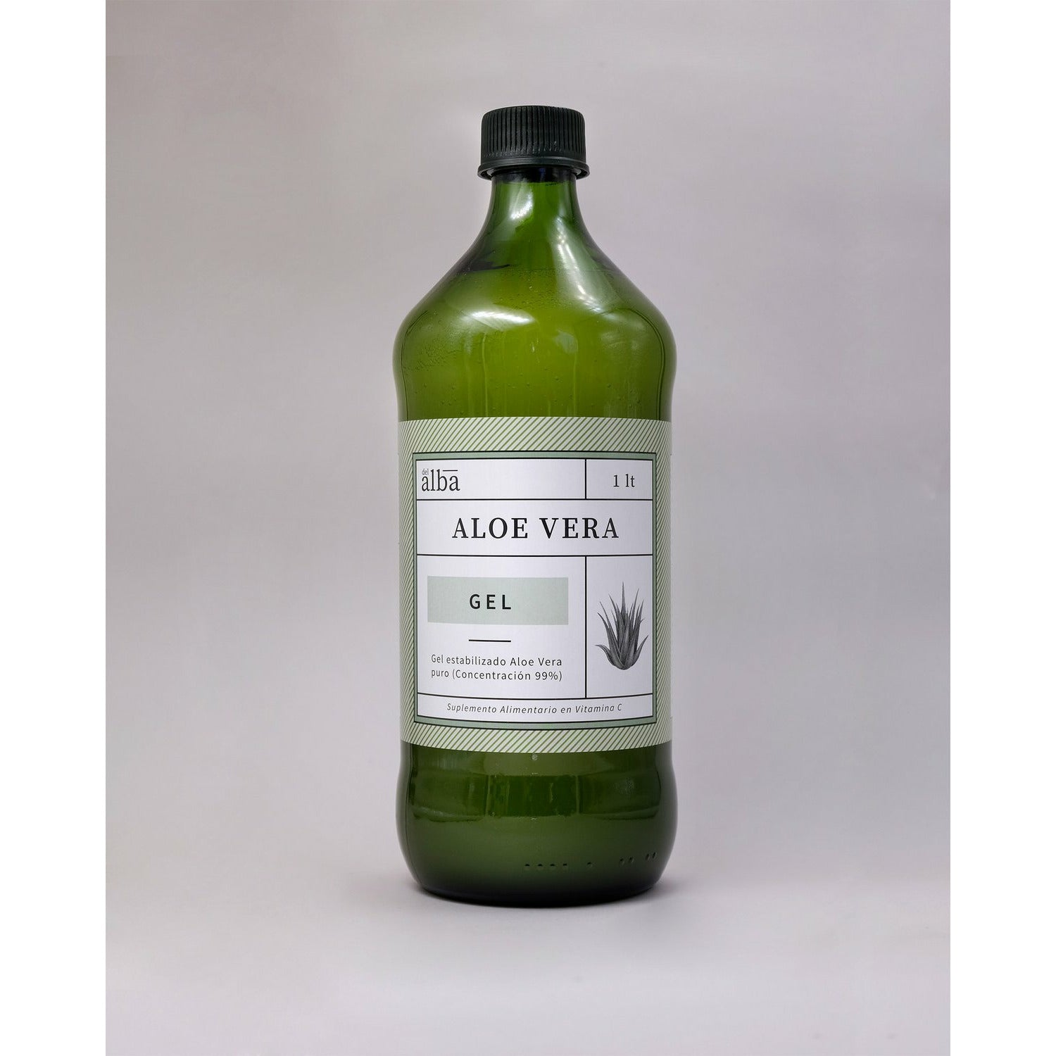 Aloe Vera Gel Puro 1lt - Apícola del Alba-Vitaminas-Mercado Silvestre