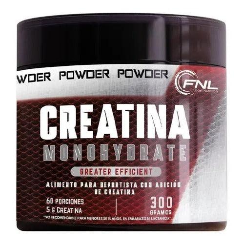 Creatina Monohidratada 300gr - 60 porciones (2 meses) - FNL-Vitaminas-Mercado Silvestre