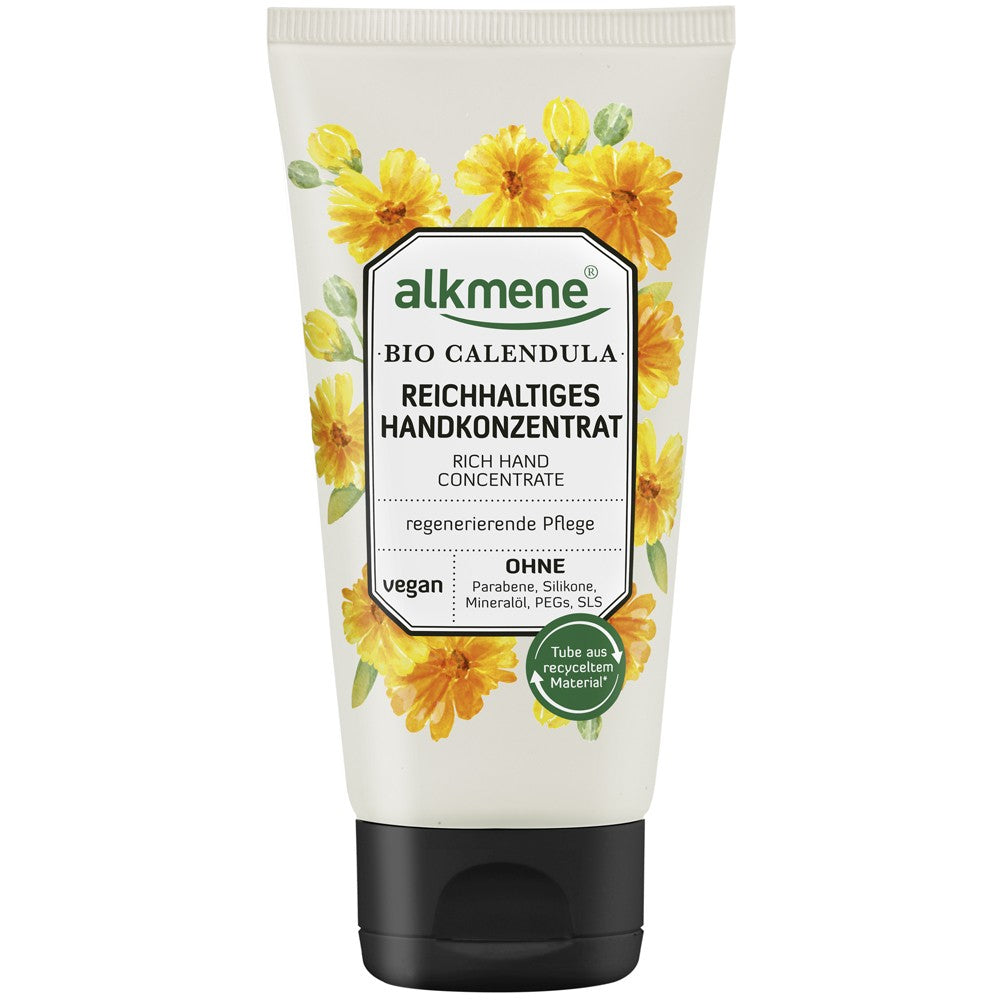 Crema de Manos Regeneradora con Caléndula Orgánica 75ml - Alkmene-Belleza Natural-Mercado Silvestre