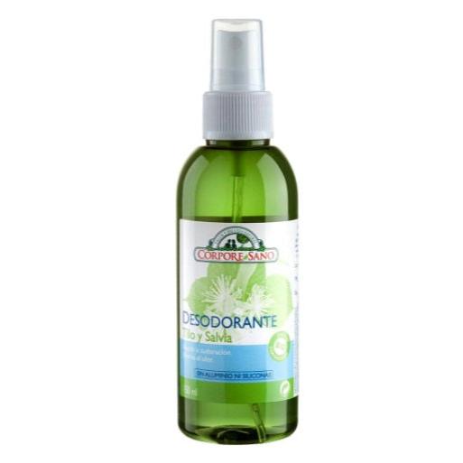 Desodorante Spray Tilo y Salvia 150ml - Corpore Sano-Belleza Natural-Mercado Silvestre