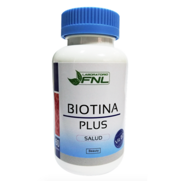 Biotina Plus 60 Cápsulas - Vitaminas - Mercado Silvestre