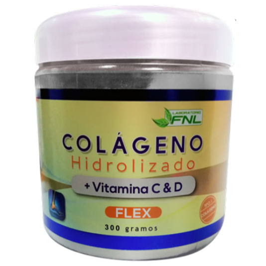 Colágeno Hidrolizado + Vitaminas C & D en Polvo 300gr - Vitaminas - Mercado Silvestre