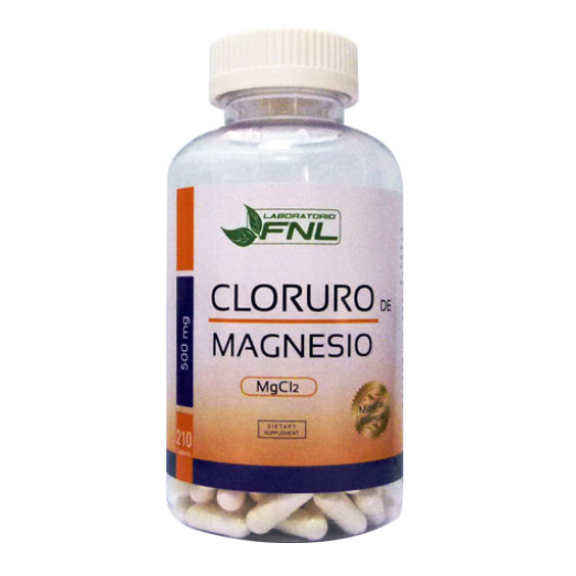 Cloruro de Magnesio 210 Cápsulas - Vitaminas - Mercado Silvestre