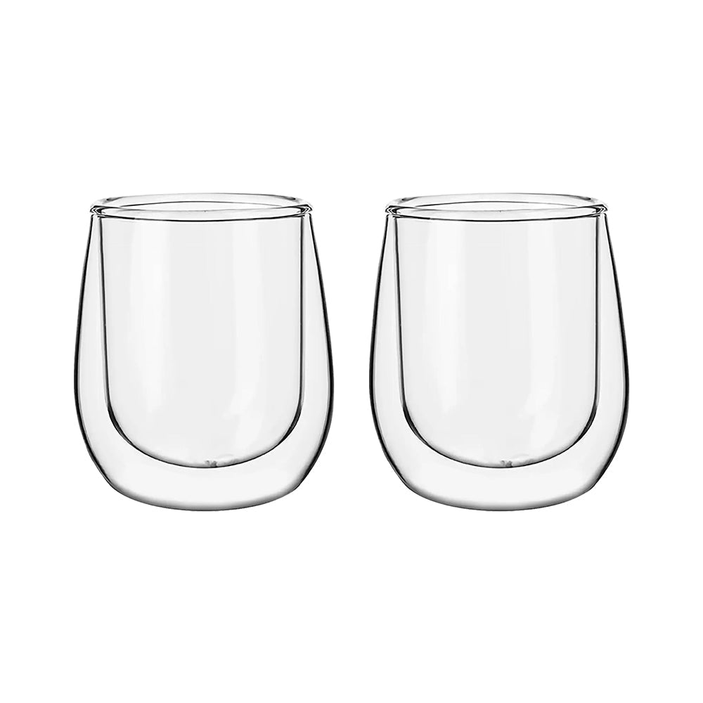 Set 2 Tazas Vidrio Doble Pared Expresso 80 m - Simplit-Hogar-Mercado Silvestre