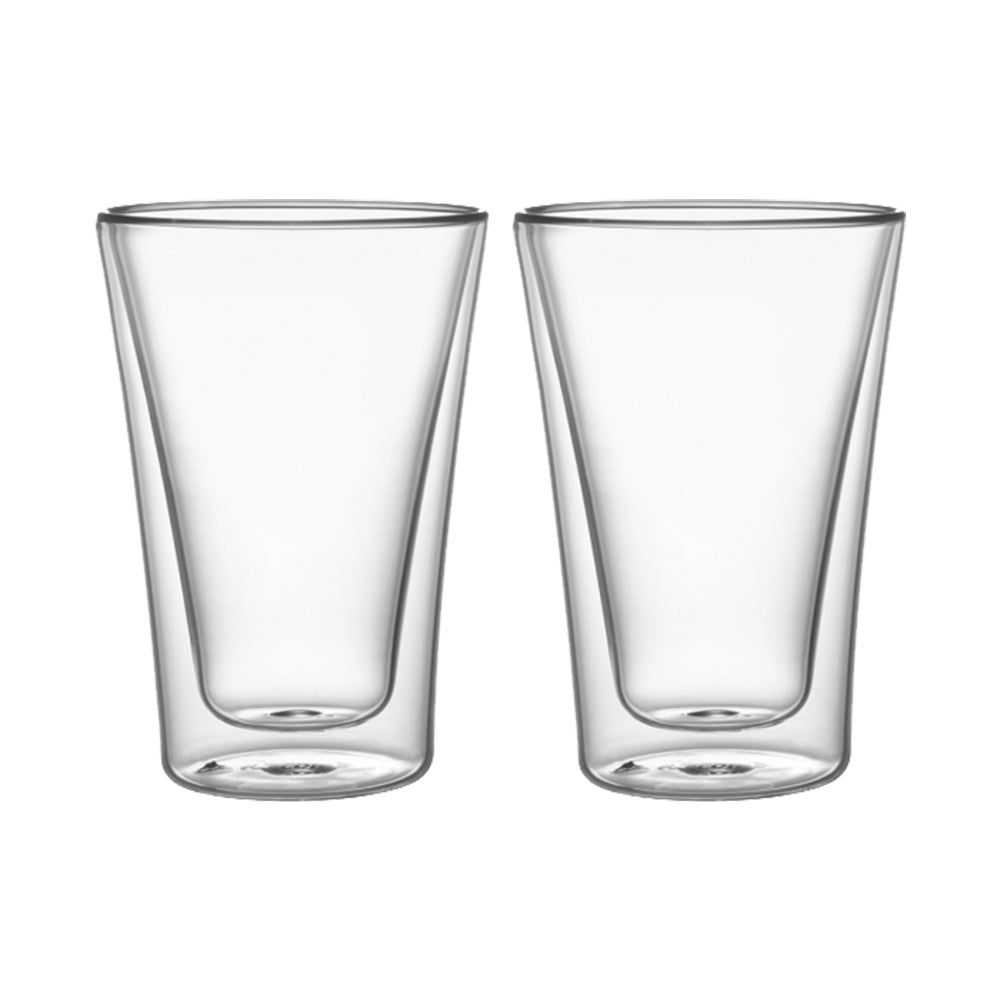 Set 2 Vasos Vidrio Doble Pared 400 ml - Simplit-Hogar-Mercado Silvestre