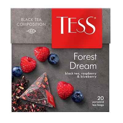 Té Negro Forest Dream (20 bolsitas pirámide) - Tess-Té/Café/Infusiones-Mercado Silvestre