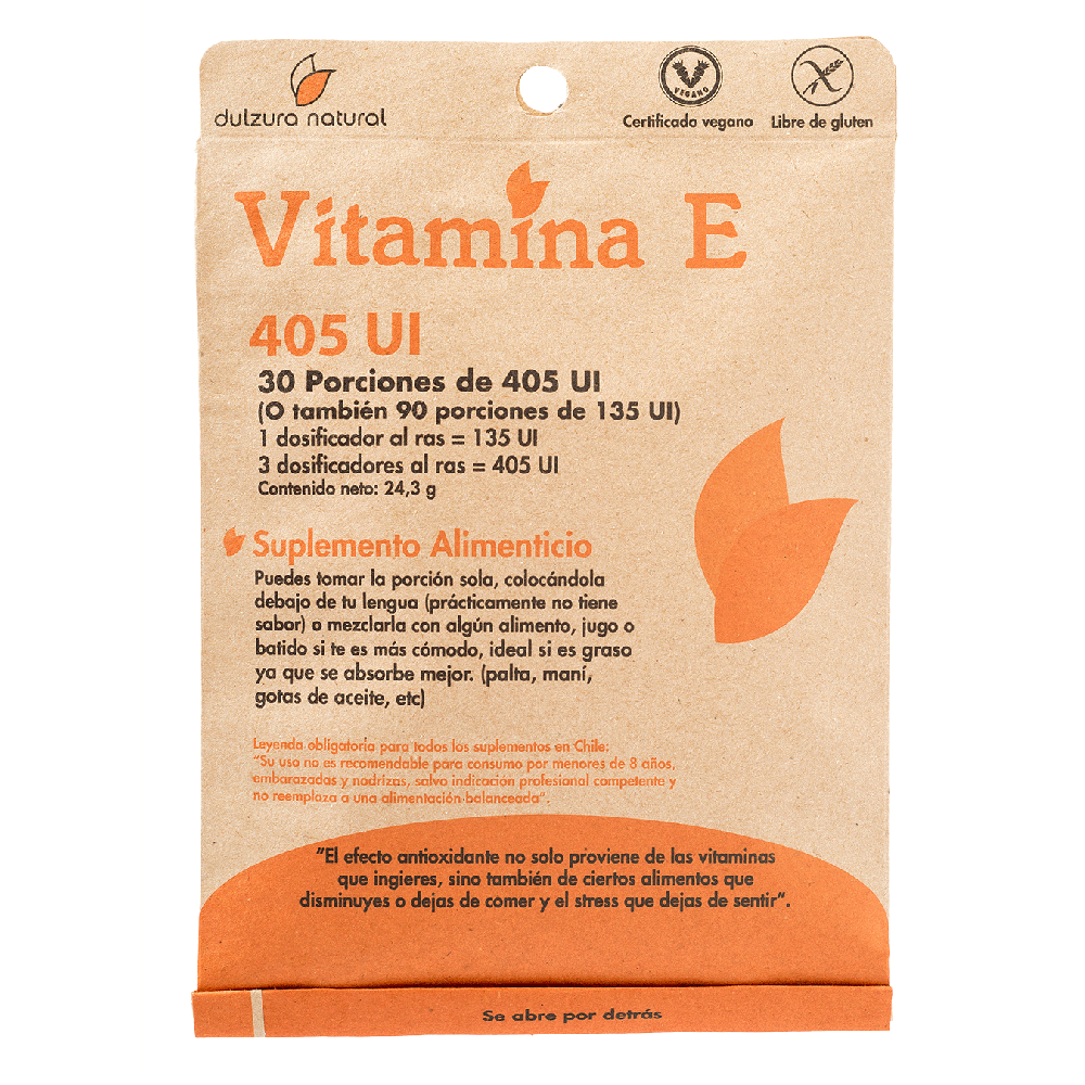 Vitamina E - 30 porciones - Dulzura Natural-Vitaminas-Mercado Silvestre