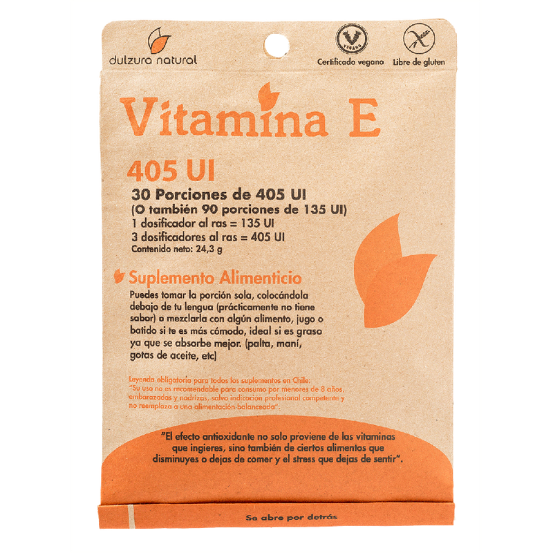 Vitamina E 30 porciones - Vitaminas - Mercado Silvestre
