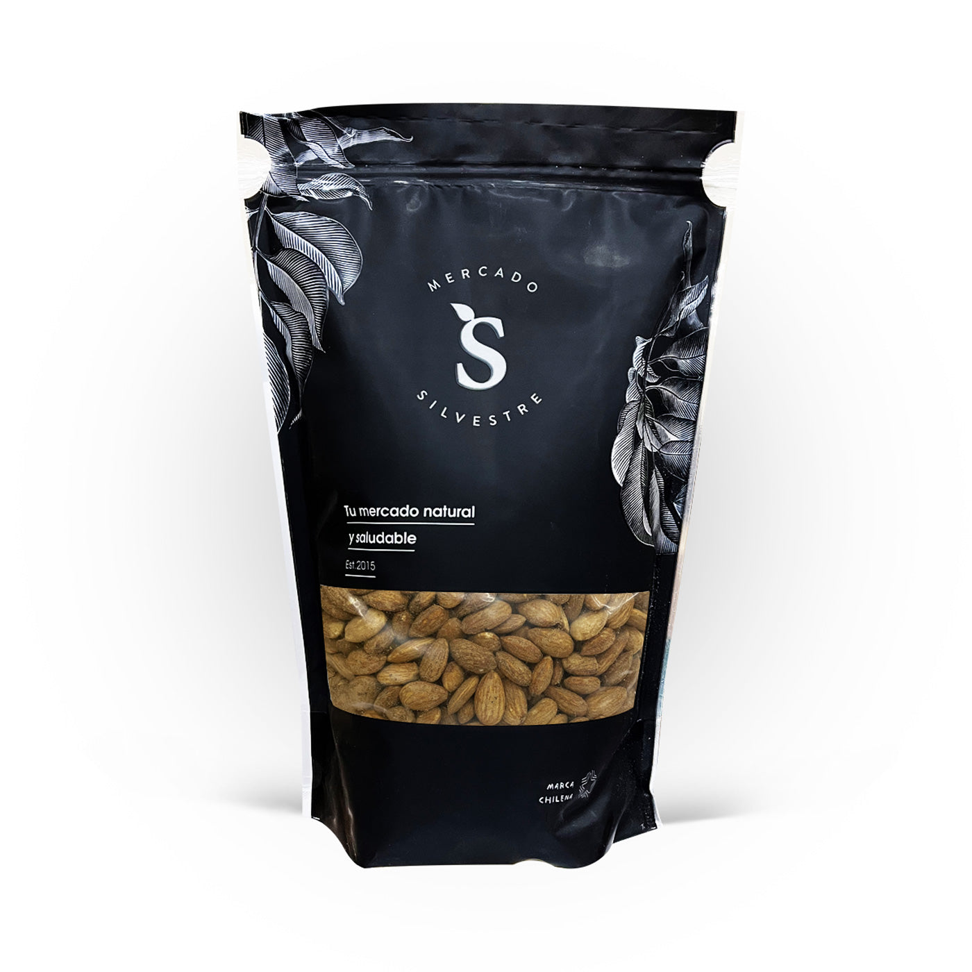 Almendras Tostadas Saladas 1kg-Frutos Secos-Mercado Silvestre