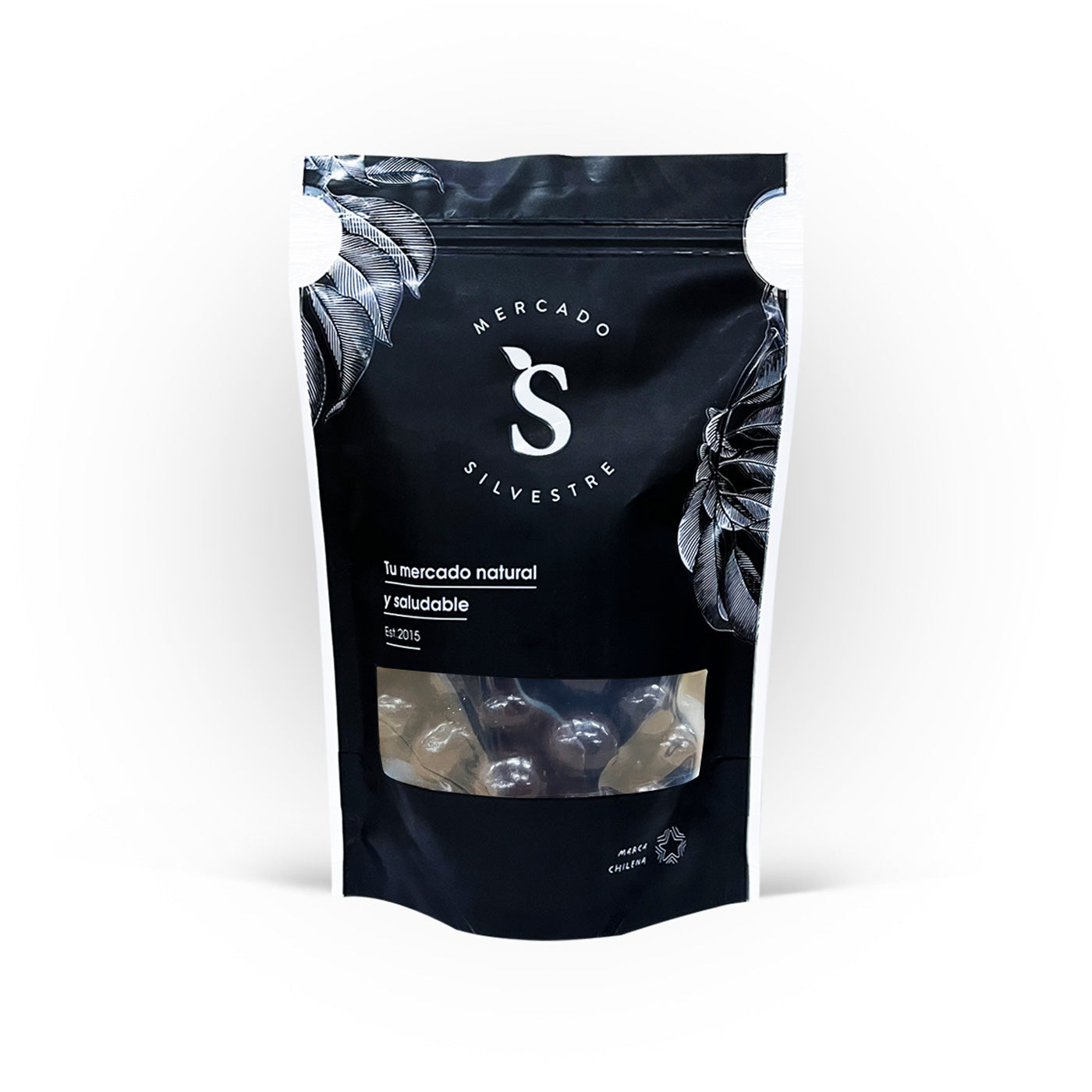 Avellanas Bañadas en Chocolate Bitter (62% Cacao) 200gr-Frutos Secos-Mercado Silvestre