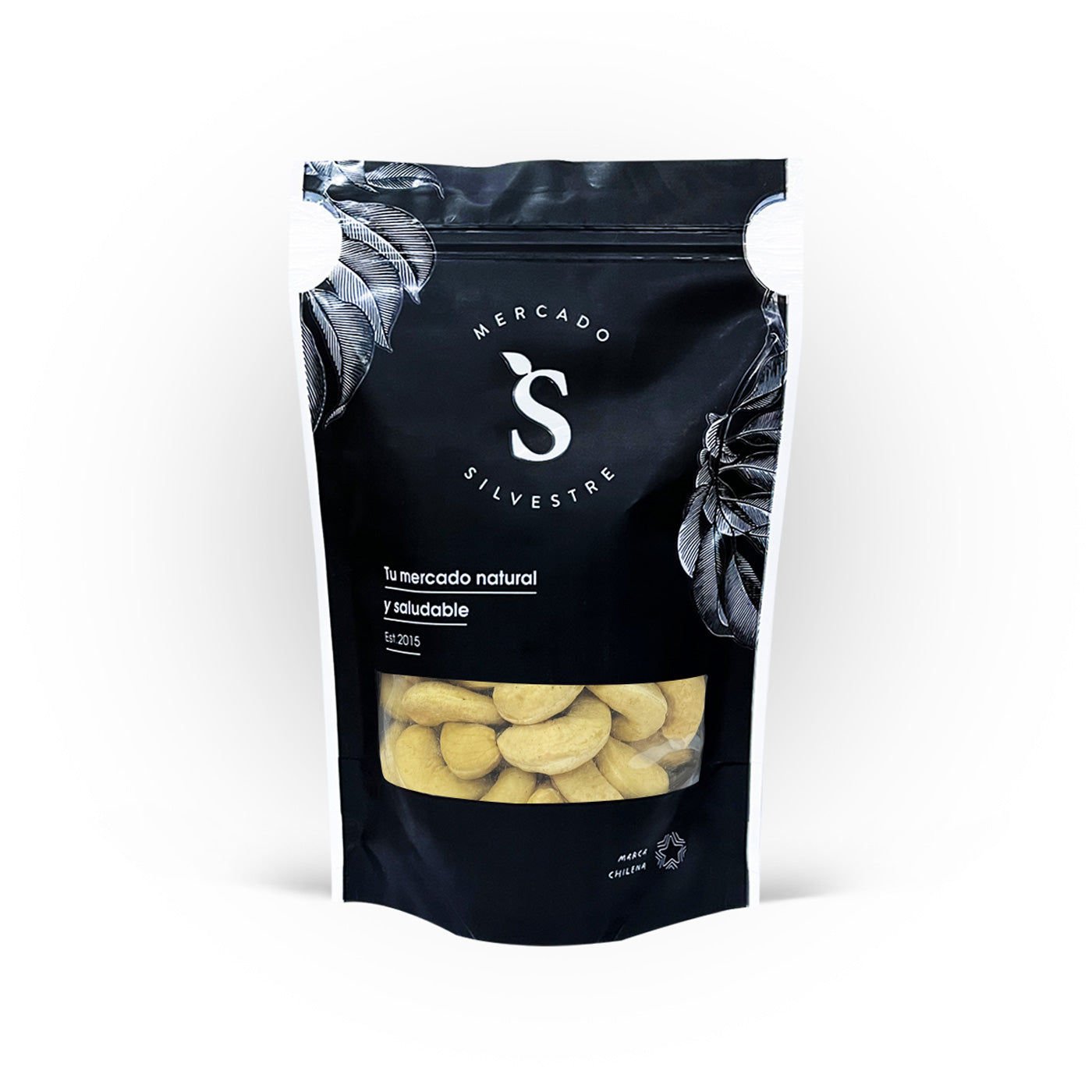 Castañas de Cajú Naturales (Cruda) 200gr-Frutos Secos-Mercado Silvestre