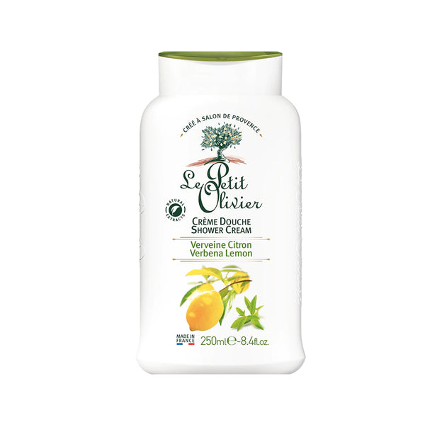 Crema de Ducha Extra Suave Verbena Limón 250ml - Le Petit Olivier - Belleza Natural - Mercado Silvestre