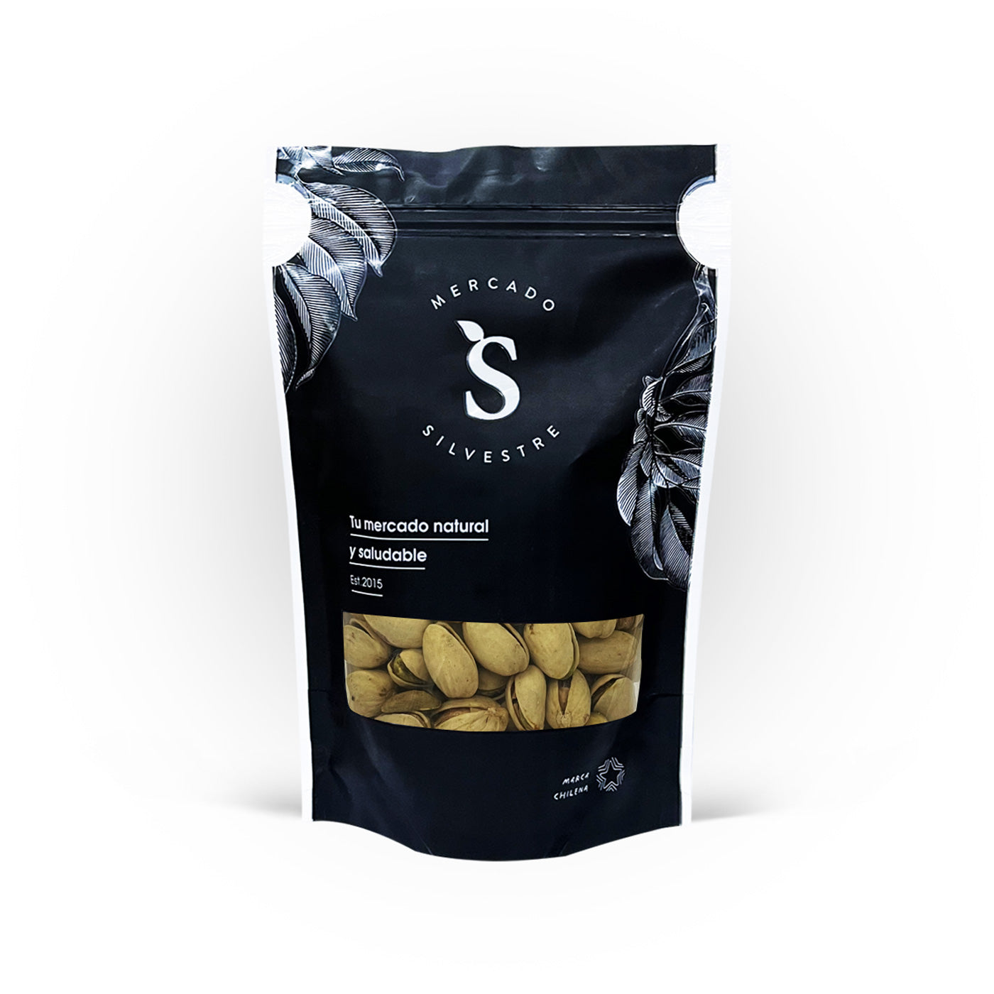 Pistachos Tostados Sin Sal 200gr-Frutos Secos-Mercado Silvestre