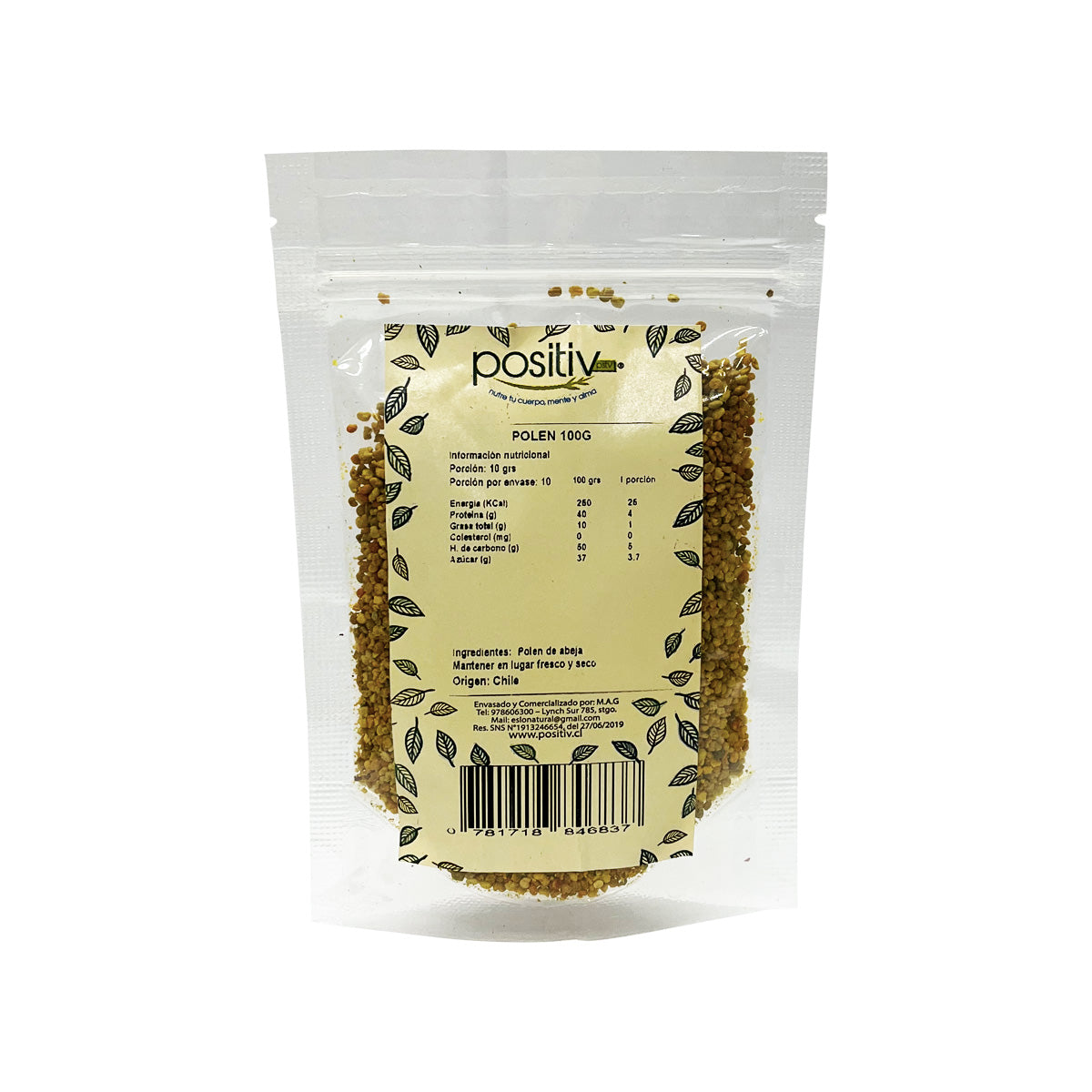 Polen 100gr - Positiv-Cereales-Mercado Silvestre