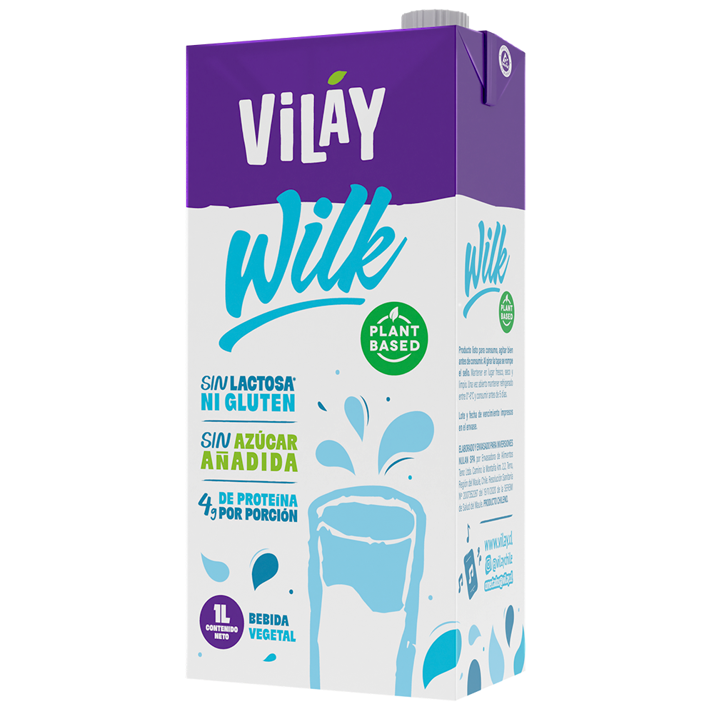 Bebida Vegetal Wilk Sin Azúcar 1lt - Vilay-Leches-Mercado Silvestre