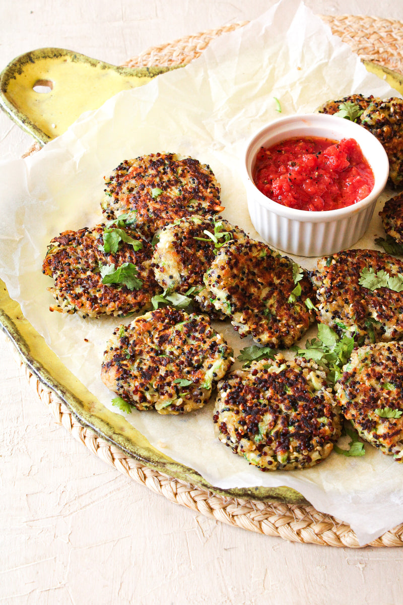 Croquetas de Quínoa y Zapallo Italiano 