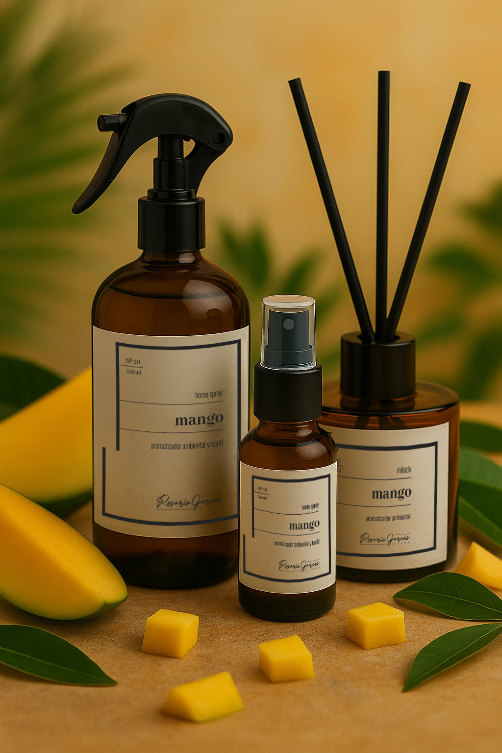 Aromatizador Spray Mango 250ml  – Ambiente y Textil - Rosario Garcés