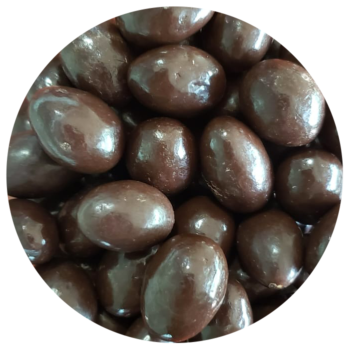 Almendras Cubiertas con Chocolate Bitter (60% Cacao) 500gr - Innova