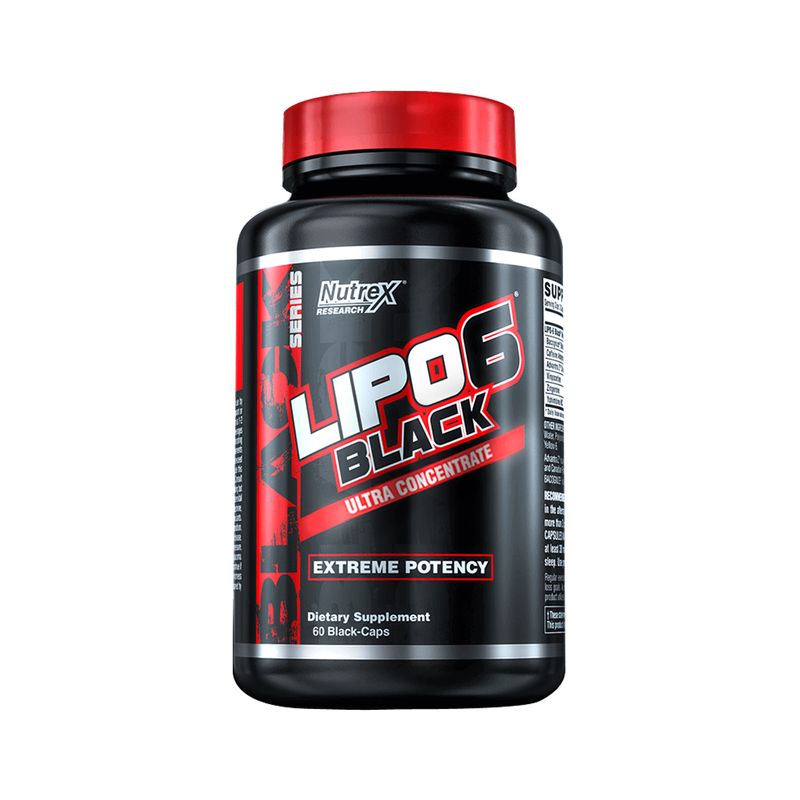 Lipo 6 Black UC 60 Cápsulas (2 meses) - Nutrex-Vitaminas-Mercado Silvestre