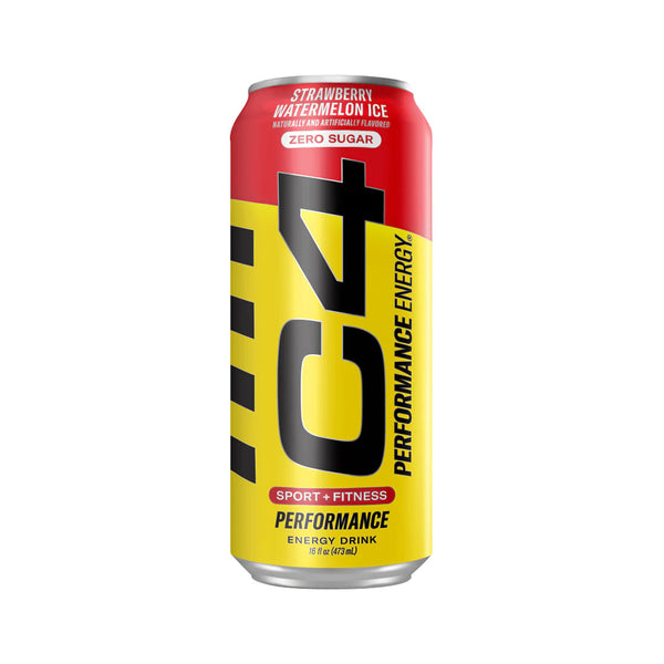 Bebida Energética C4 Strawberry Watermelon Sin Azúcar 473ml - Cellucor