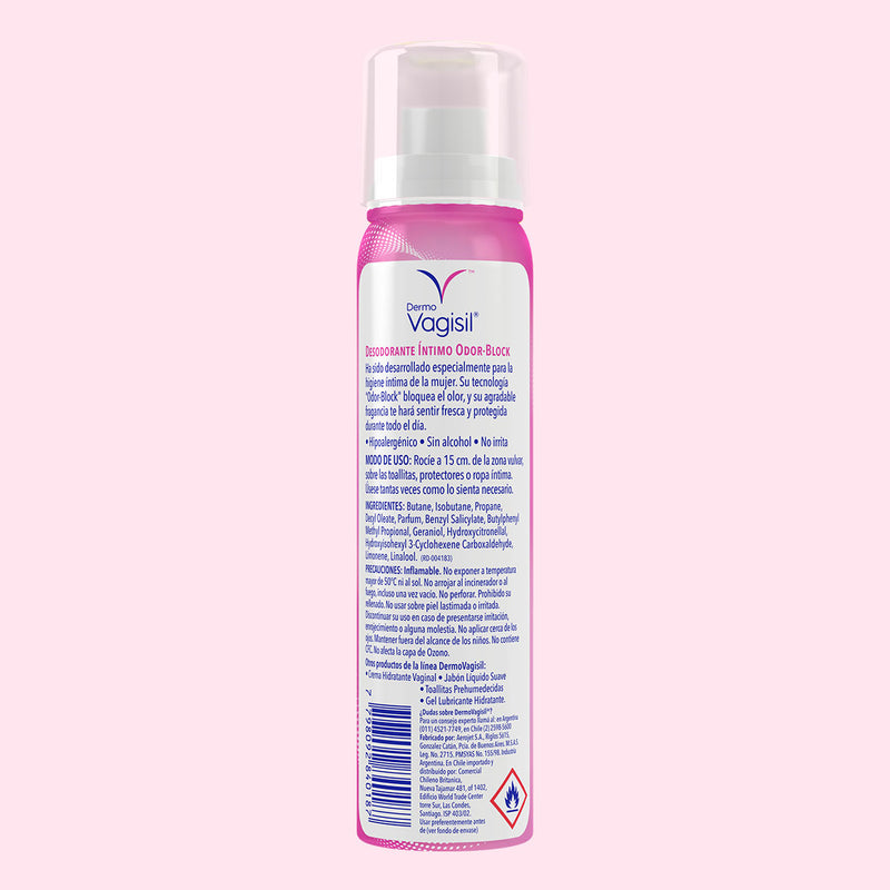 Desodorante Íntimo Odor Block 75 ml - Dermo Vagisil
