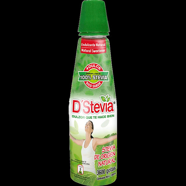 Endulzante Líquido de Stevia 180ml  - D'Stevia