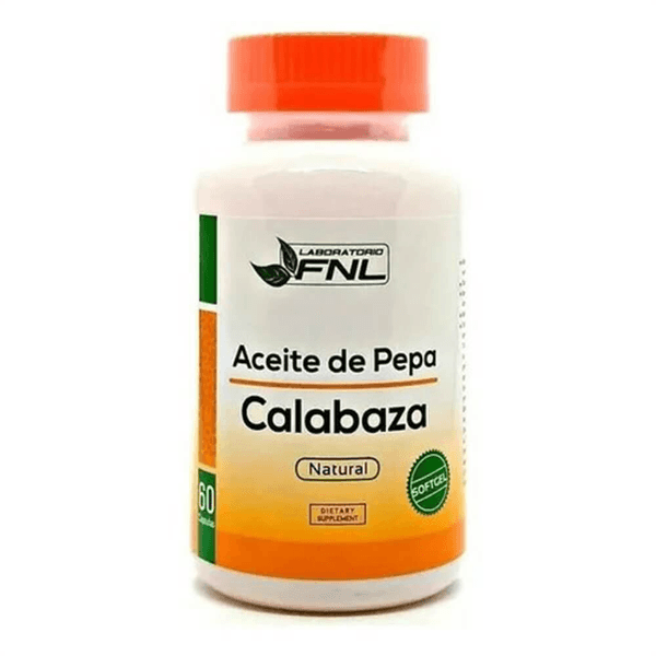 Aceite de Pepa de Calabaza 60 Cápsulas (1 mes) - FNL