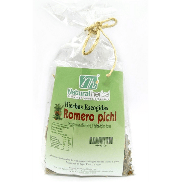 Romero Pichi Hierba 40gr - Natural Herbal