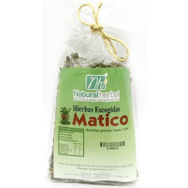 Matico Hierba 40gr - Natural Herbal