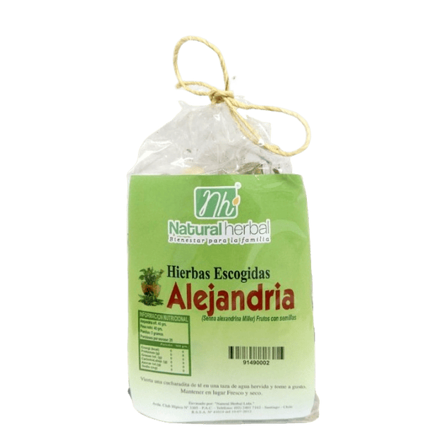 Alejandría Hierba 40gr - Natural Herbal