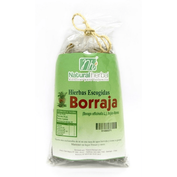 Borraja Hierba 40gr - Natural Herbal