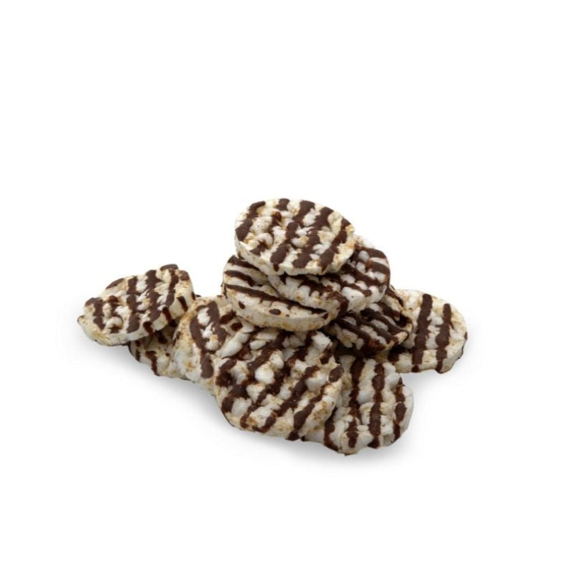 Galletitas de Arroz Integral Chocolate 20gr - Sin Gluten - Mizos