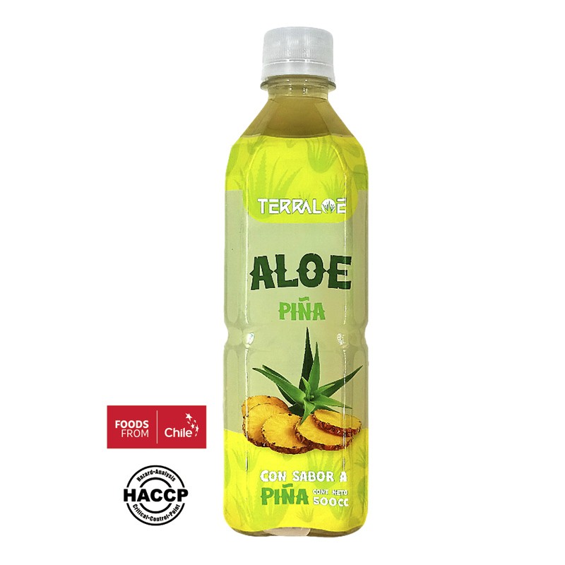 Bebida de Aloe Vera Piña 500cc - Terraloe