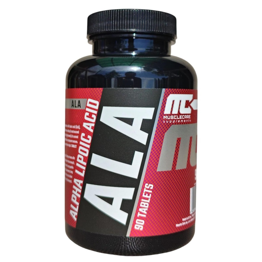 ALA (Ácido Alfa Lipoico) 500mg – Antioxidante & Detox Celular – 90 Tabletas (3 meses) – Muscle Care