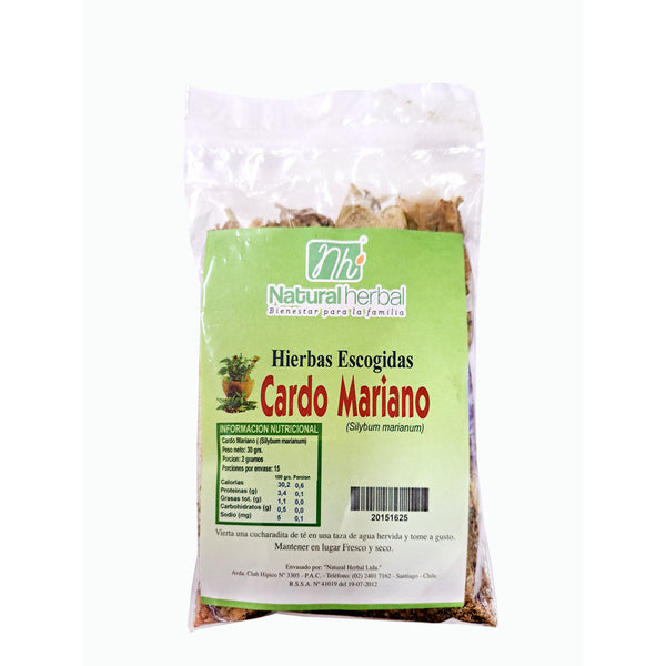 Cardo Mariano Hierba 30gr - Natural Herbal