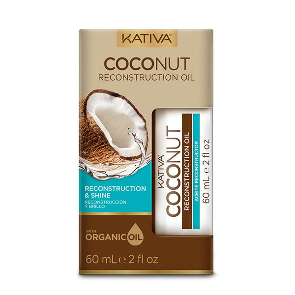 Aceite de Coco Reconstrucción y Brillo 60 ml - Kativa