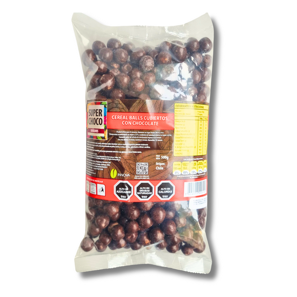 Cereal Balls Cubiertos con Chocolate 500gr - Innova