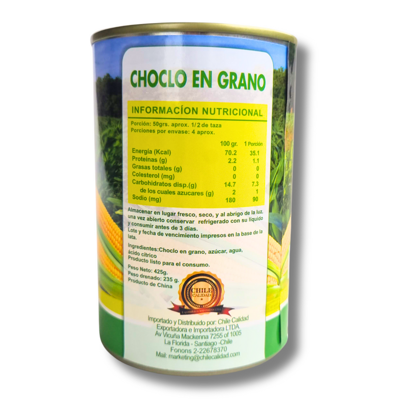 Choclo en Grano 425gr - El Buho