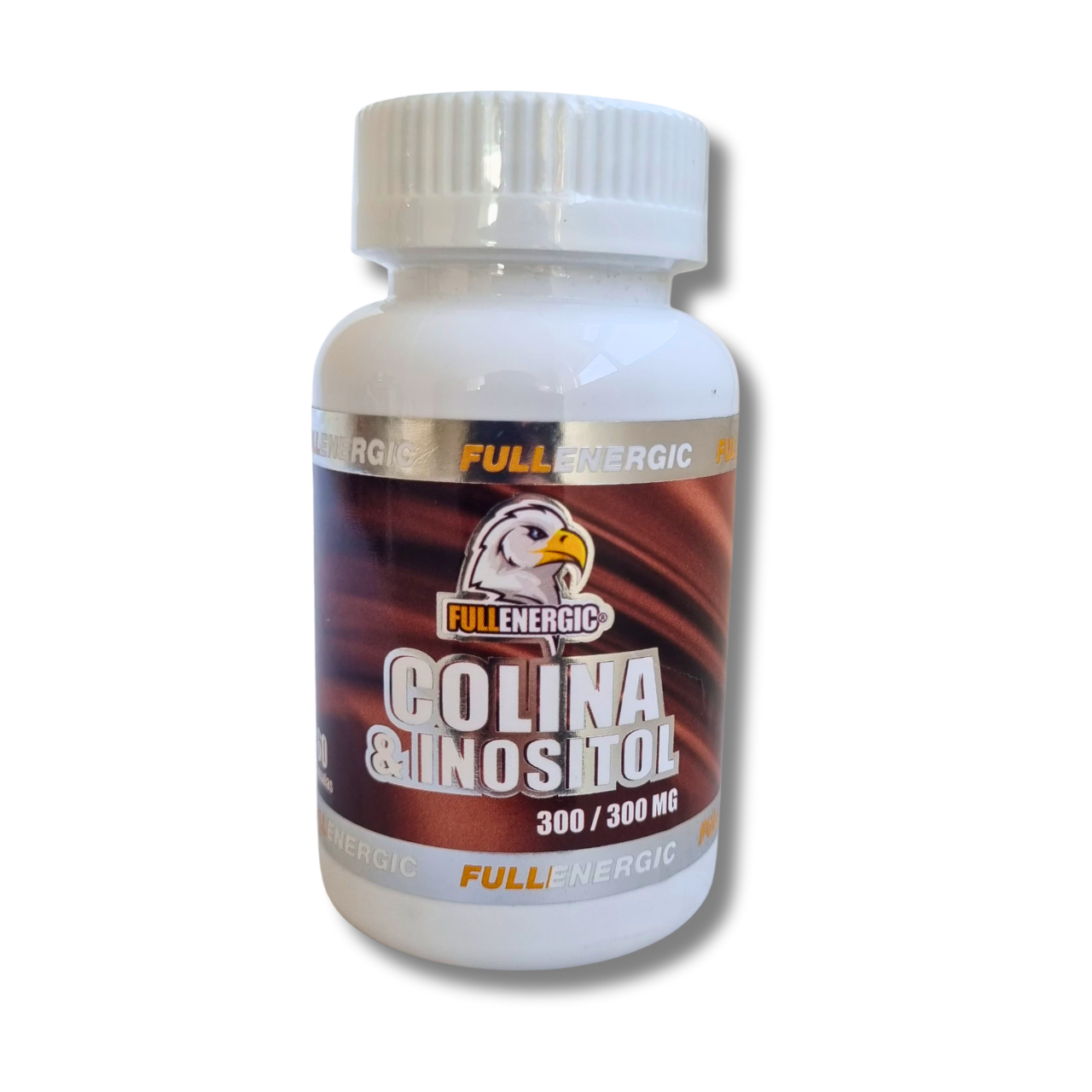 Colina 300mg+ Inositol 300mg – 60 Cápsulas (2 meses) – Full Energic
