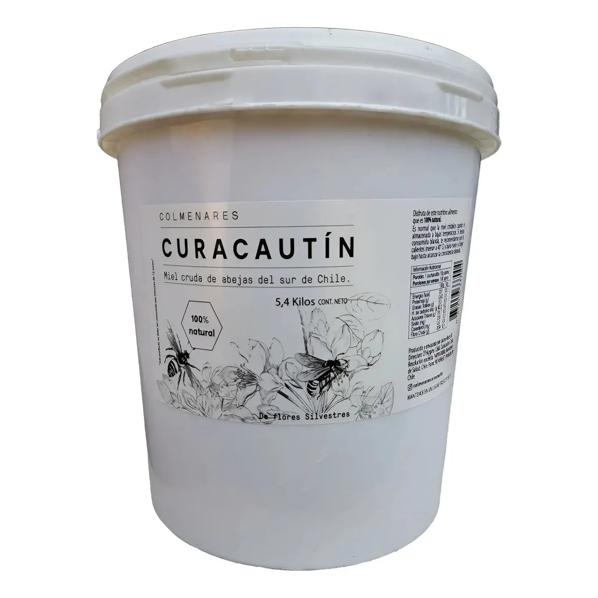 Miel Multifloral de Curacautín 5,4kg - Colmenares Curacautín