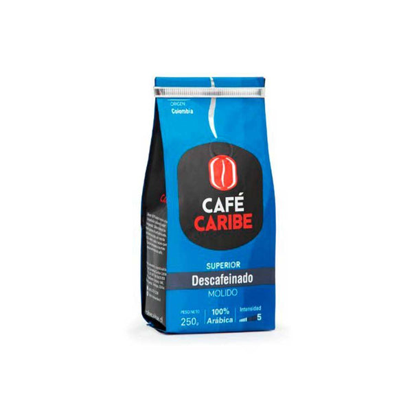 Café Molido Descafeinado Superior 250gr - Café Caribe